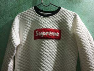 Supreme Quilted Crewneck Sweatshirt