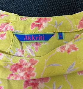 flower printed top