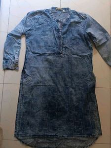 Denim Style Kurta