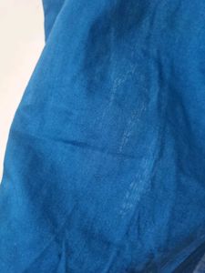 Stylish Blue Sleeveless Top