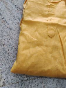 Yellow Haldi Cotton Kurta&#39;s ( Set of 2)