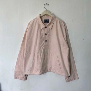 Salmon Pink Pullover Shirt