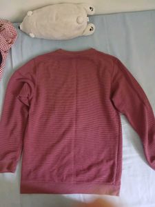 Burgundy Pullover Sweater