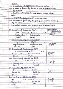 Metals And Non-metals Handwritten Notes Class 10