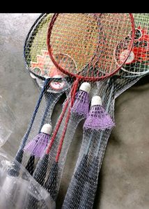 New Badminton Set Of 2 Piece 😇