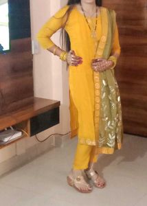 Yellow Kurta Set