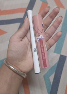 Elf Eyeliner and Romand Liptint