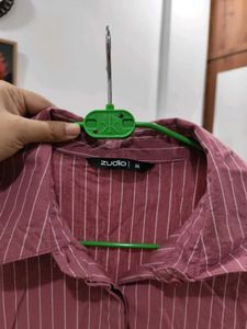 Striped Shirt Style Top