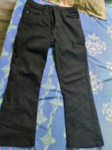 Black Flare Jeans