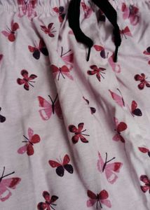 Butterfly Print Pajama Pants