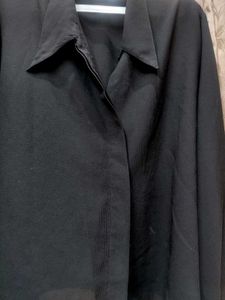 Black Button-Down shirt
