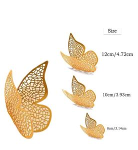 Golden Butterfly Wall Decor