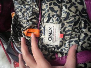 Leopard Print Puffer Jacket