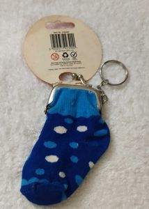 Sock Coin Keychain