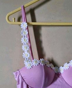 Padded Pink Bodysuit