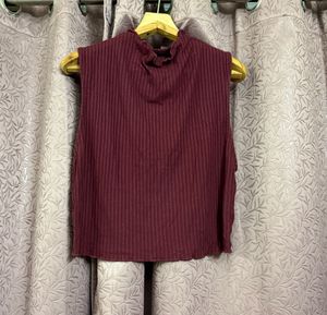 Bershka Ribbed Top