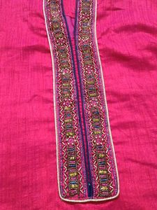 Beautiful Long Zridaar Kurta With Pazama N Dupatta