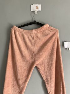 Peach Terrycloth Lounge Pants