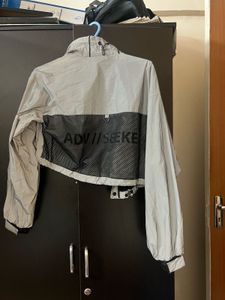 Cropped Silver Jacket