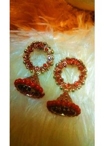 Classic Red Earrings