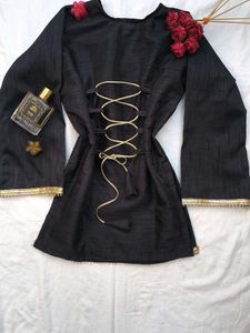 Corset black elegant kurti🖤