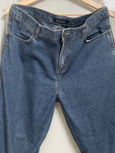 Bell Bottomed Denim In Size 34