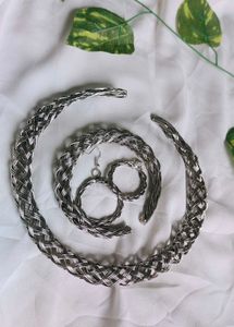 Weighted Oxidized Neckwear, Handwear And Earrings