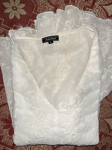 Off White Flare Sleeves