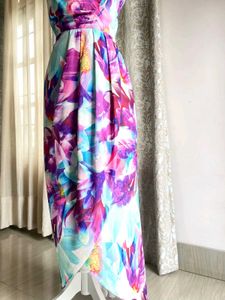 Floral Print Maxi Dress