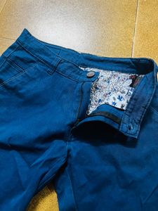 Blue Bermuda Shorts