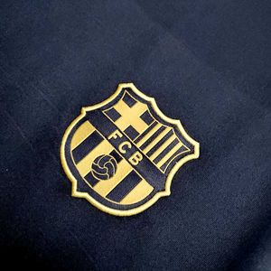NIKE BARCELONA 2020/21 RETRO BLACK GOLDEN JERSEY