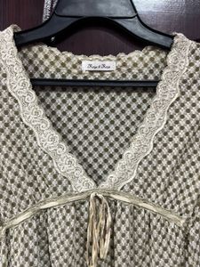 Cottagecore Lace Dress