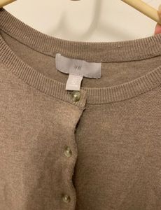 h&amp;m fine knit cardigan