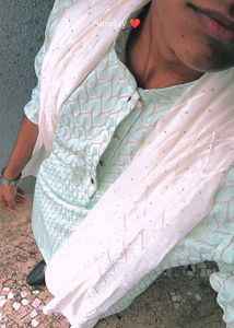 Elegant Kurta Set (chunari free)