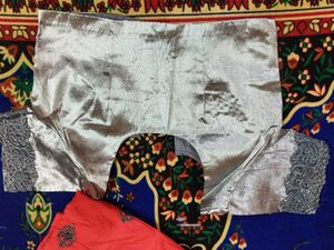 Party Wear Saree With Blouse