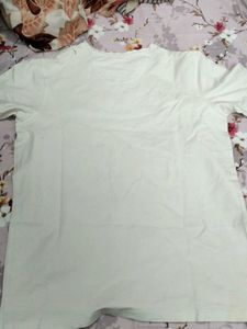 Louis Philippe White Graphic Tee