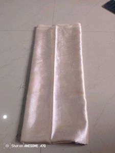 Cream Satin Fabric