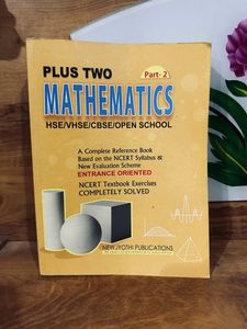 Plus Two Mathematics Textbooks Neet JEE