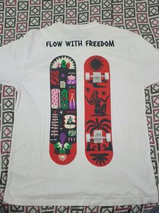 White Graphic Tee