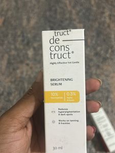 Deconstruct Brightening Serum And Sunscreen Set