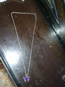 Butterfly Pendant Necklace