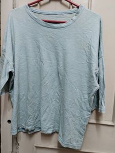 Baggy Off Shoulder Free Size T-shirt
