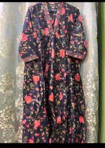 Floral Print Kurta