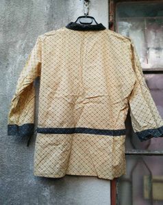 Vintage Diamond Pattern Short Kurti
