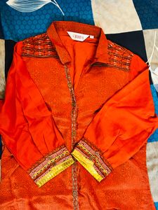 Biba Cotton Silk Top