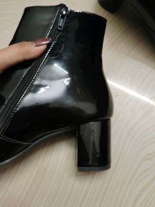 El Paso Black Ankle Boots