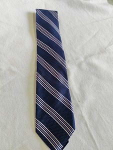 Striped Blue Tie