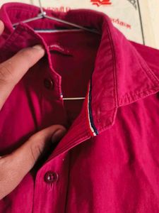 Red Casual Shirt