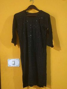 Elegant Black Kurta