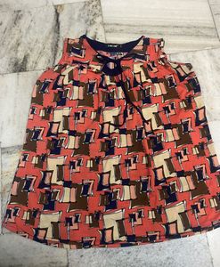 🔥Trendy XXL Geometric Print Top 🔥